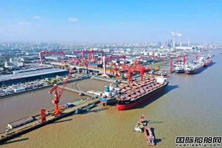 中国第一!外高桥造船全年交付量达550万吨